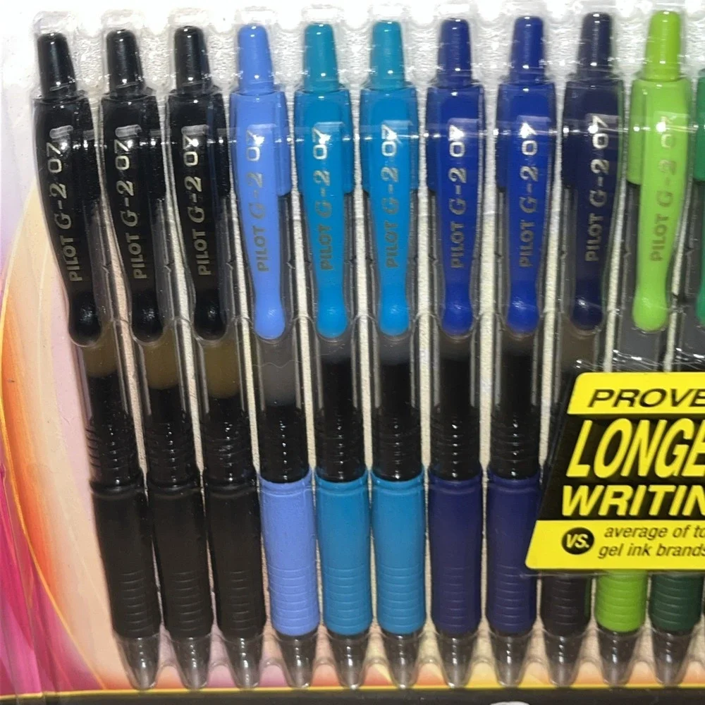 Pilot G2 Retractable Premium Gel Ink Set | 20 Pens | Assorted 0.7mm | G27200